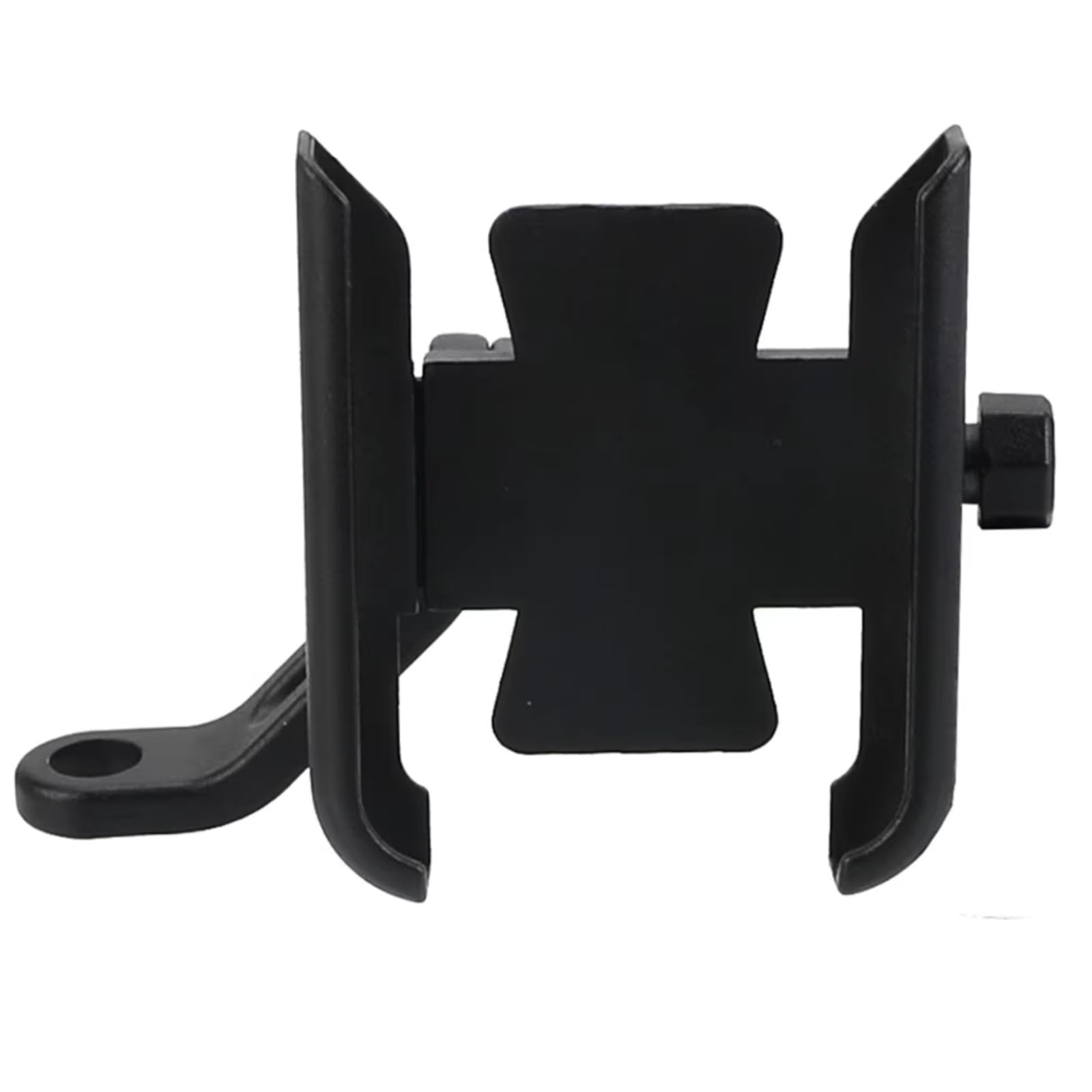 CFAYRLMS Handyhalterung Kompatibel Mit Yamaha Für YZFR25 2015–2025 Für YZF R25 2024 2023 2022 Motorrad Handy GPS Navigation Lenkerhalterung(Black,Mirror Holder) von CFAYRLMS