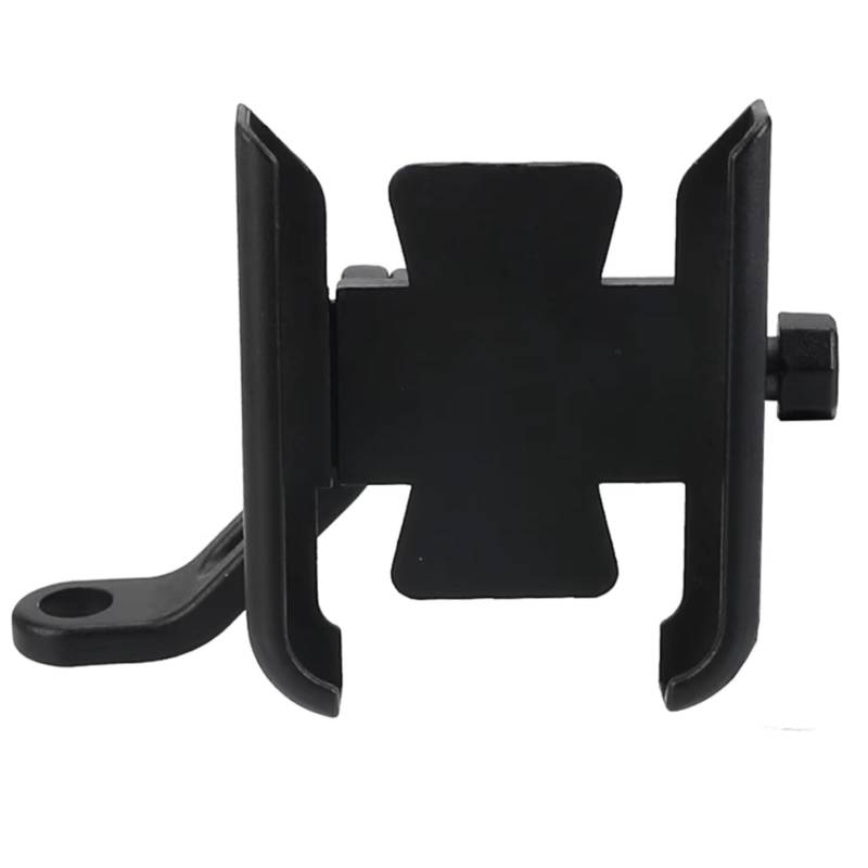 CFAYRLMS Handyhalterung Kompatibel Mit Yamaha Für YZFR25 2015–2025 Für YZF R25 2024 2023 2022 Motorrad Handy GPS Navigation Lenkerhalterung(Black,Mirror Holder) von CFAYRLMS