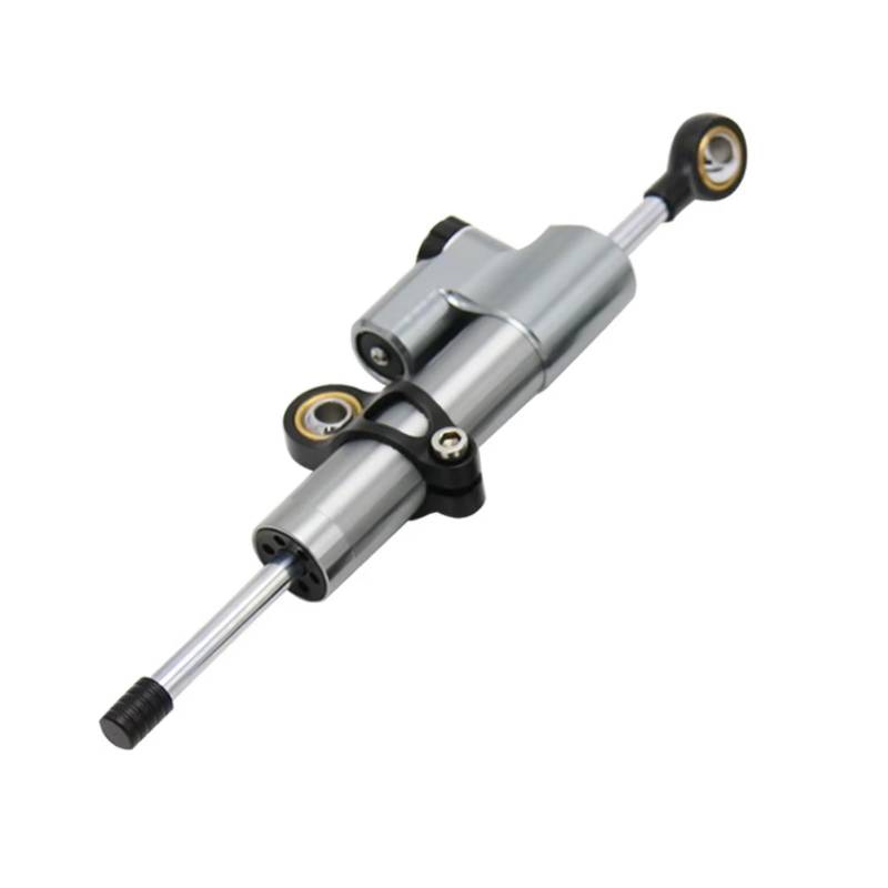 CFAYRLMS Lenkungsdämpfer Einstellbarer Für CBR650R Für CBR650F Für CB650R 2014-2020 Motorrad Aluminium Lenkung Stabilisieren Dämpfer Halterung Montieren Linear(Gray) von CFAYRLMS