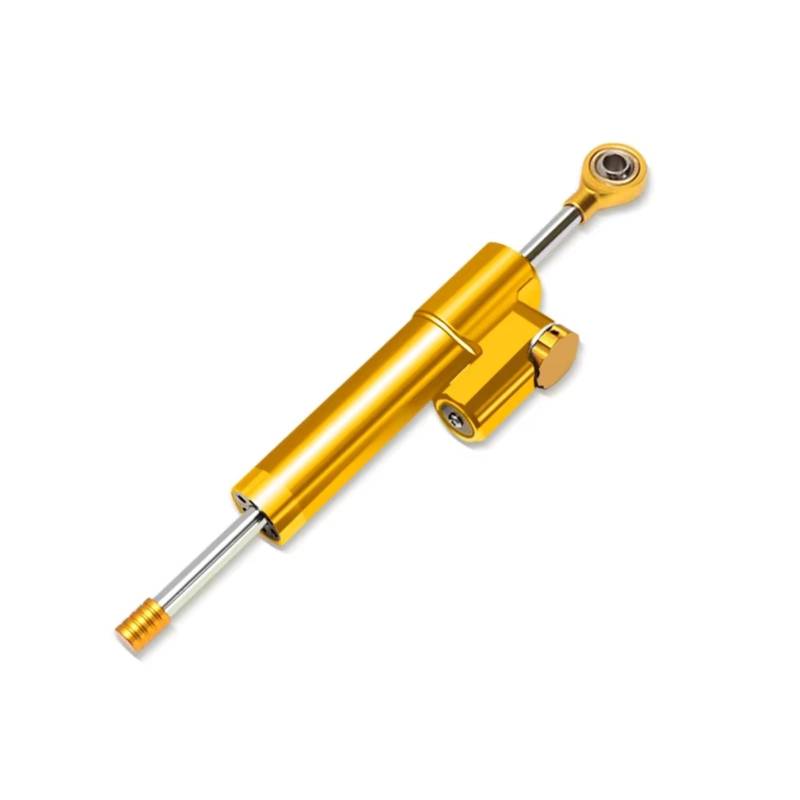 CFAYRLMS Lenkungsdämpfer Einstellbarer Für Mt09 Für MT-09 Für MT09 2021-2024 Motorrad Stabilisator Dämpfer Halterung Einstellbare Dämpfer Lenker Moto Halterung(Yellow) von CFAYRLMS