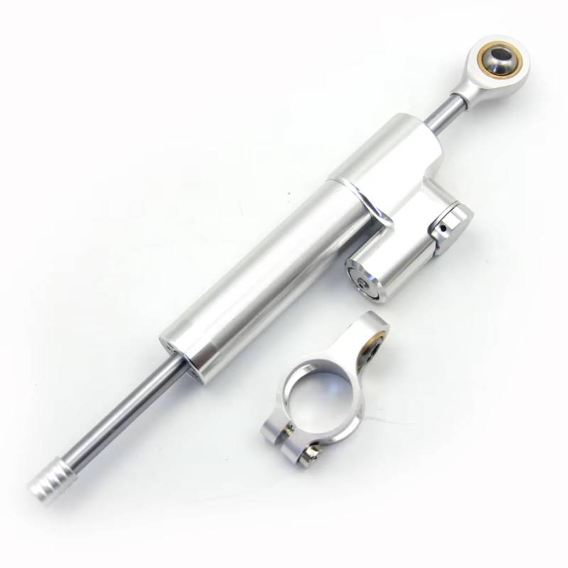 CFAYRLMS Lenkungsdämpfer Einstellbarer Für Z1000 Für Z 1000 2014-2017 2016 2015 Motorrad Lenkungsdämpfer Mit Halterung Unterstützung Linear Einstellbare CNC(Silver) von CFAYRLMS