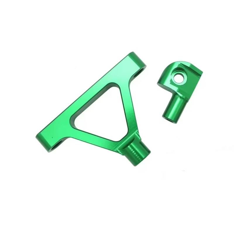 CFAYRLMS Lenkungsdämpfer Einstellbarer Kompatibel Mit Für ZX-6R 636 Für ZX6R 2007 2008 Motorrad Richtungsdämpfer Befestigungshalterung Lenkstabilisierungs Kontrollhalterung(Green) von CFAYRLMS