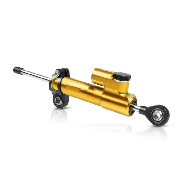 CFAYRLMS Lenkungsdämpfer Einstellbarer Kompatibel Mit Suzuki Für GSR600 Für GSR 600 2006 2007 2008 2009 2010-2011 Motorrad CNC Lenkung Stabilisieren Dämpfer Halterung Einstellbare Montage Kit(Yellow) von CFAYRLMS