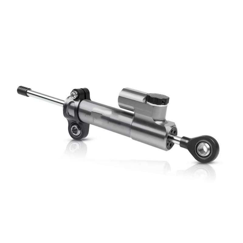 CFAYRLMS Lenkungsdämpfer Einstellbarer Kompatibel Mit Yamaha Für TRX850 Für TRX-850 Motorrad Verstellbare Lenkung Stabilisierende Dämpfer Kontrollhalterung(Gray) von CFAYRLMS