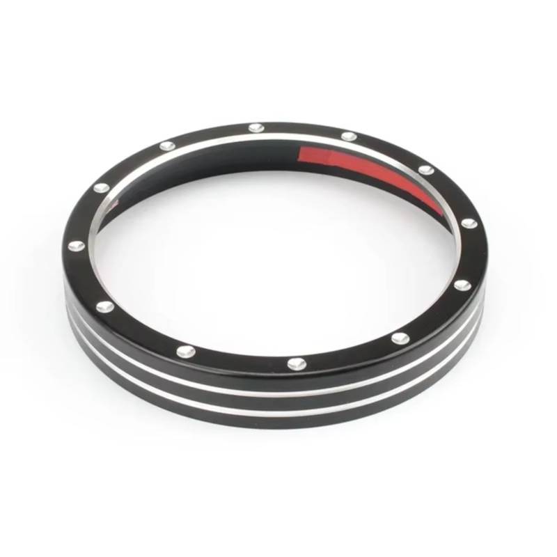 CFAYRLMS Motorrad Instrumentengehäuse Für Sportster 883 1200 Für XL Für XR Iron Für Dyna Für Stree Für Bob Für Low Für Rider Motorrad Schwarze Tachoblende(Size 1) von CFAYRLMS