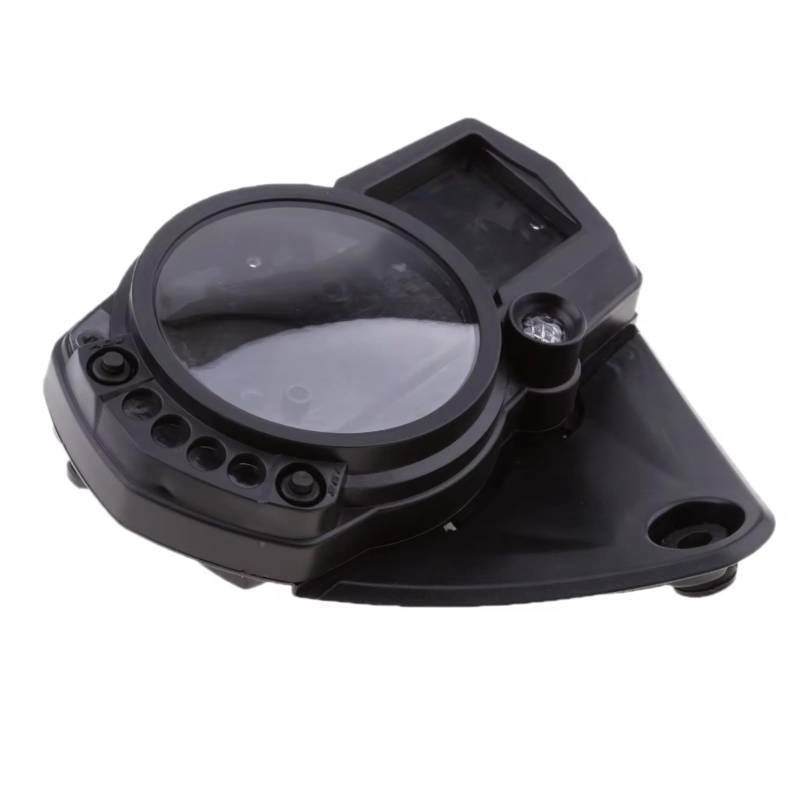 CFAYRLMS Motorrad Instrumentengehäuse Kompatibel Mit Suzuki Für GSXR1000 2007 2008 Schwarzes Motorrad Tachometer Drehzahlmesser Messgerät Gehäuseabdeckung Modifikationszubehör von CFAYRLMS