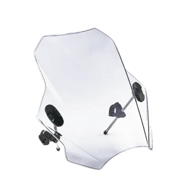CFAYRLMS Windschutzscheiben Für GROM125 Für MSX125 Motorrad Zubehör Windschutzscheibe Windschutzscheibe Windschutzscheibe Visier Motorrad Windschutzscheibe Luftabweiser(Transparent) von CFAYRLMS