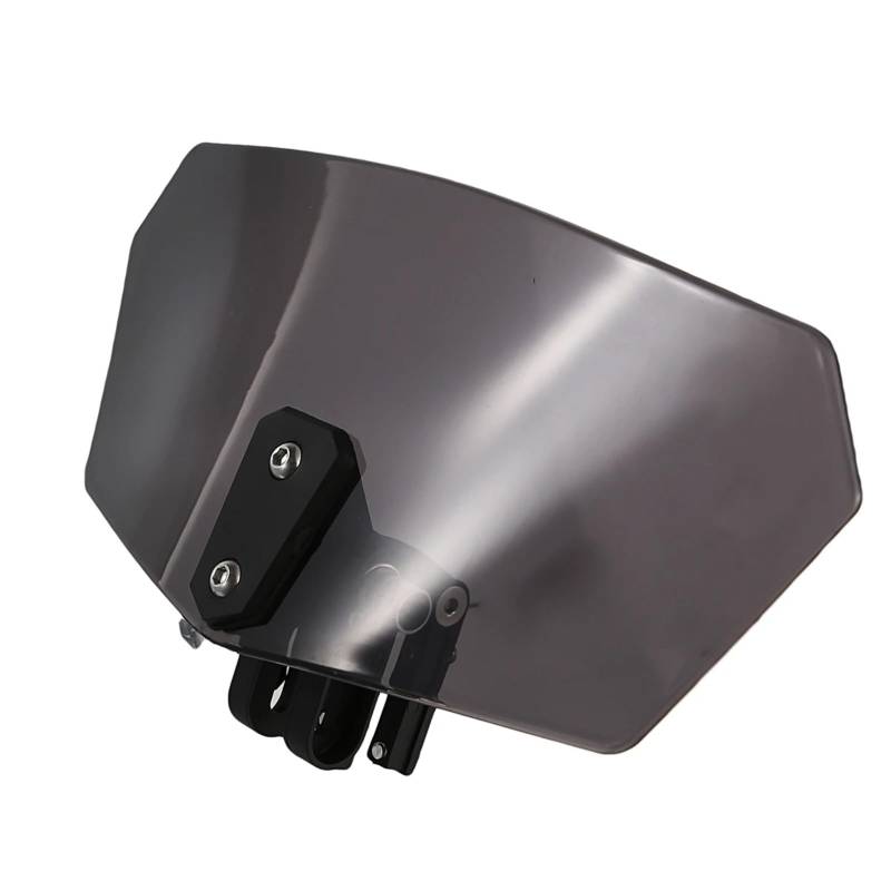 CFAYRLMS Windschutzscheiben Kompatibel Mit Suzuki 1X Universal Motorrad Rauch Windschutzscheibe Windabweiser Windschutzscheibe Motorrad Deflektor Windschutzscheibe von CFAYRLMS