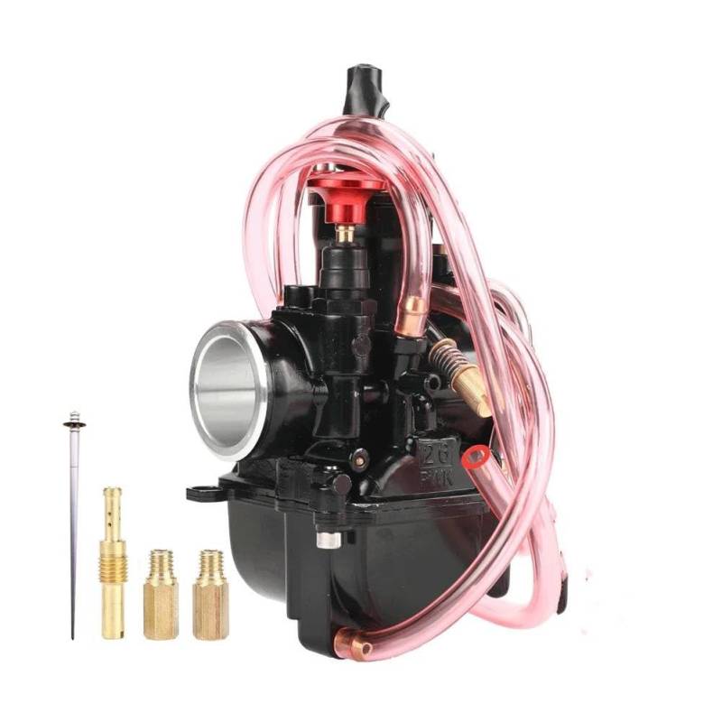 CFCKHPTHAZ Universal Modifikation Motorrad Vergaser 21 mm 24 mm 26 mm 28 mm 30 mm 32 mm 34 mm PWK Power Jet Vergaser Vergaser Motorradmotoren Vergaser (26 mm Maikuni) von CFCKHPTHAZ
