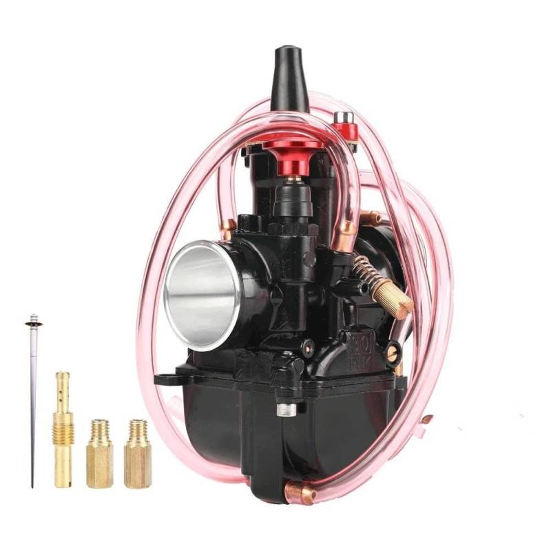 CFCKHPTHAZ Universal Modifikation Motorrad Vergaser 21 mm 24 mm 26 mm 28 mm 30 mm 32 mm 34 mm PWK Power Jet Vergaser Vergaser Motorradmotoren Vergaser (30 mm Maikuni) von CFCKHPTHAZ