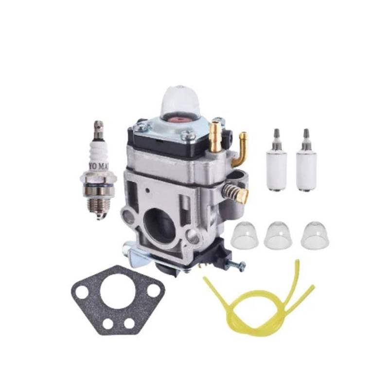Vergaser für W&Albro Rasenmäher 1107 Cg430 CG430 CG520 BC430 BC520 Vergaser MP15 1E40-5 43CC 52CC CFCKHPTHAZ (MP15 Kit 2) von CFCKHPTHAZ