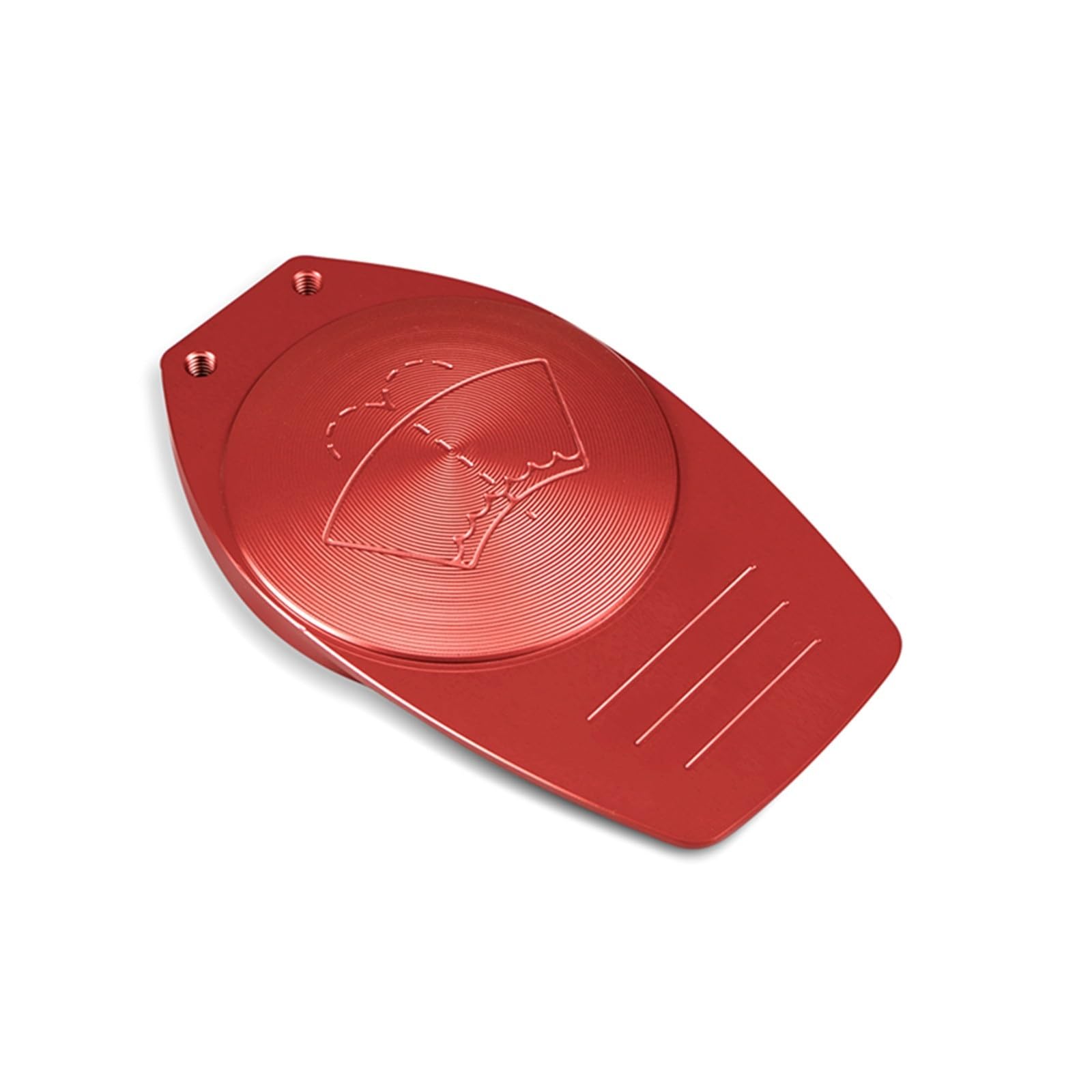 CFDEKOIB Auto Wassertankdeckel Kompatibel Mit VW Für Golf 7 2013–2020 Für Passat B8 2015–2023 Für Tiguan 2016–2023 Aluminium-Scheibenwaschflüssigkeitsbehälterdeckel OEM: 1K0955455(Red) von CFDEKOIB