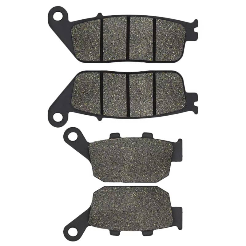 CFDEKOIB Bremsbeläge Kit Für CB300F 2015 2016 2017 2018 2019 2020 Für CBR300R (Nicht ABS Für Model) 2015 2016 2017 2018 2019 2020 Motorrad Vorne Und Hinten Bremsbeläge(Front and Rear) von CFDEKOIB