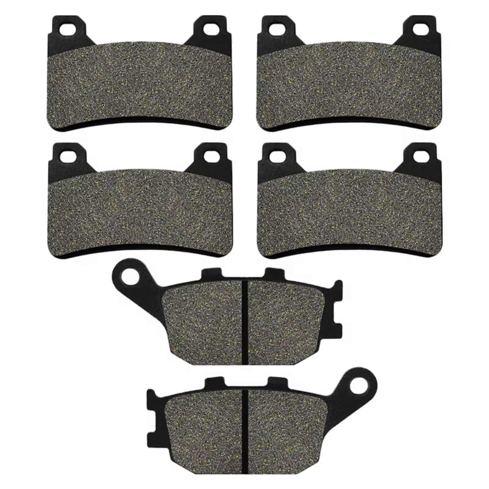 CFDEKOIB Bremsbeläge Kit Für CBR600RR 2005-2006 Für CBR1000RR Für Fireblade 2004-2005 Motorrad Vorne Oder Hinten Bremsbeläge Motorrad Zubehör(Front and Rear) von CFDEKOIB
