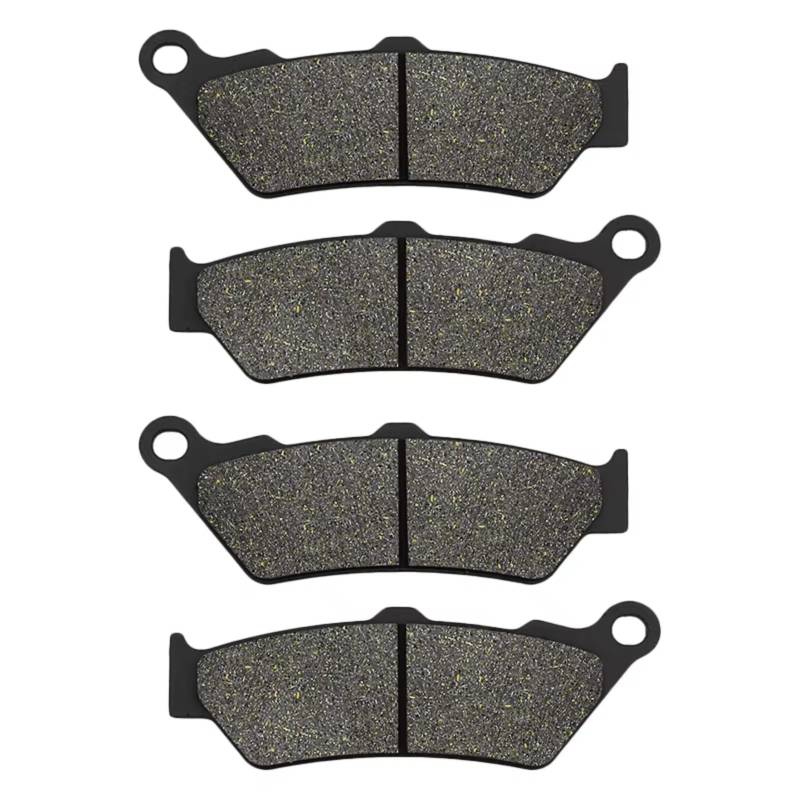 CFDEKOIB Bremsbeläge Kit Für F800GS Für Triple Black 2012 Für F800GS (30 Jahre Für GS) 2011 Motorradzubehör Vorne Hinten Bremsbeläge(2 Pairs Front) von CFDEKOIB