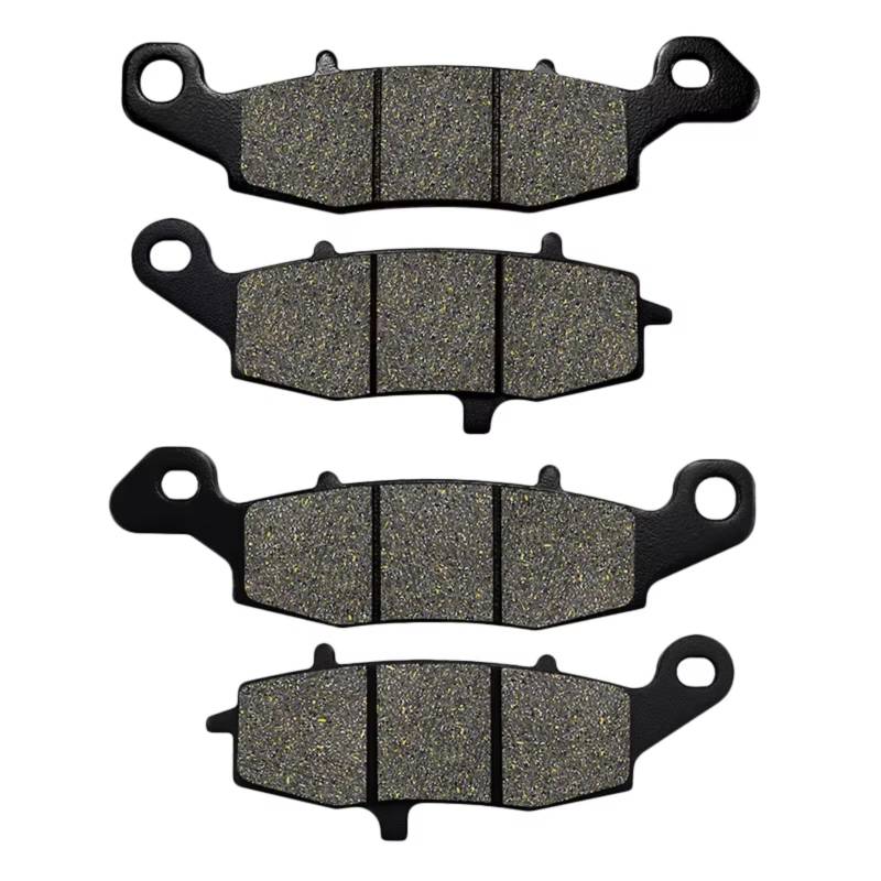 CFDEKOIB Bremsbeläge Kit Für GPZ1100 ABS (ZX1100F) 1996 1997 1998 Für VN1500 Nomad 1999 2000 2001 Motorrad Bremsbeläge Motorrad Vorne Bremsbeläge Scheiben von CFDEKOIB