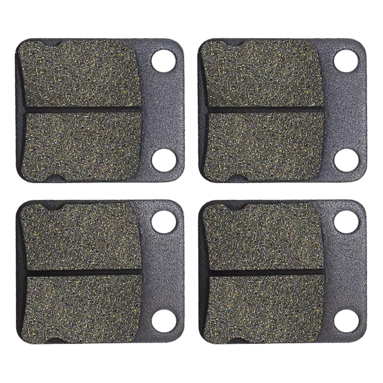 CFDEKOIB Bremsbeläge Kit Für KVF400 C1-C4 (4x4) Prairie 1999 2000 2001 2002 Für KVF400 D1-D4(2x4) Prairie 1999 2000 2001 2002 Motorradzubehör Bremsbeläge Vorne von CFDEKOIB