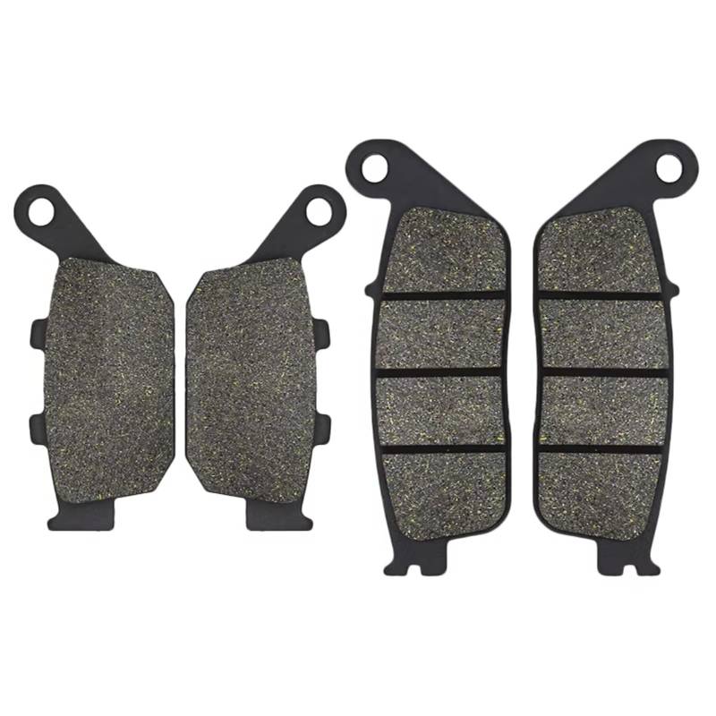 CFDEKOIB Bremsbeläge Kit Für NC700 XD (Nur Nicht ABS) 2012 2013 2014 2015 2016 2017 Motorradbremsbelag Motorrad Vorne Hinten Bremsbeläge von CFDEKOIB