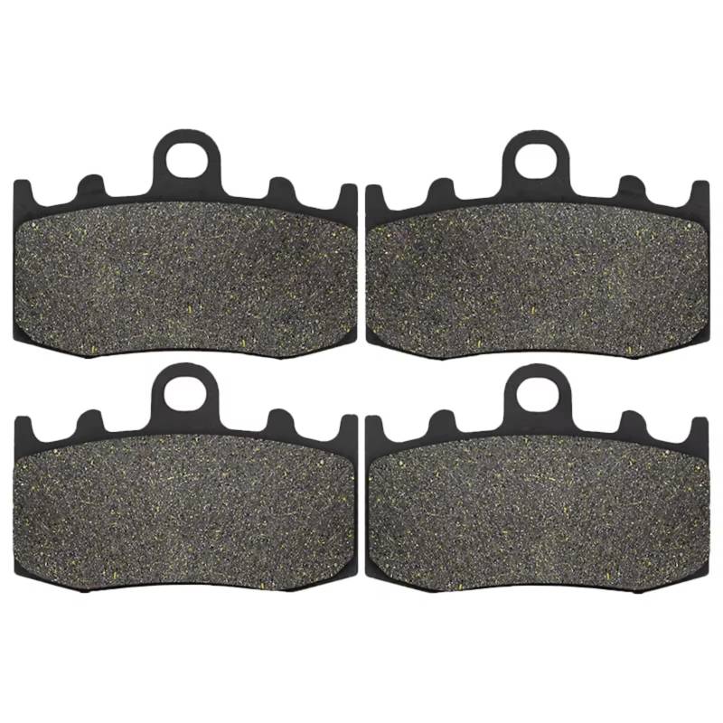 CFDEKOIB Bremsbeläge Kit Für R1150GS (EVO R21/0415/0495) 2001 2002 2003 2011 Motorrad Bremsbeläge Motorrad Vorne Hinten Bremsbeläge(2 Pairs Front) von CFDEKOIB