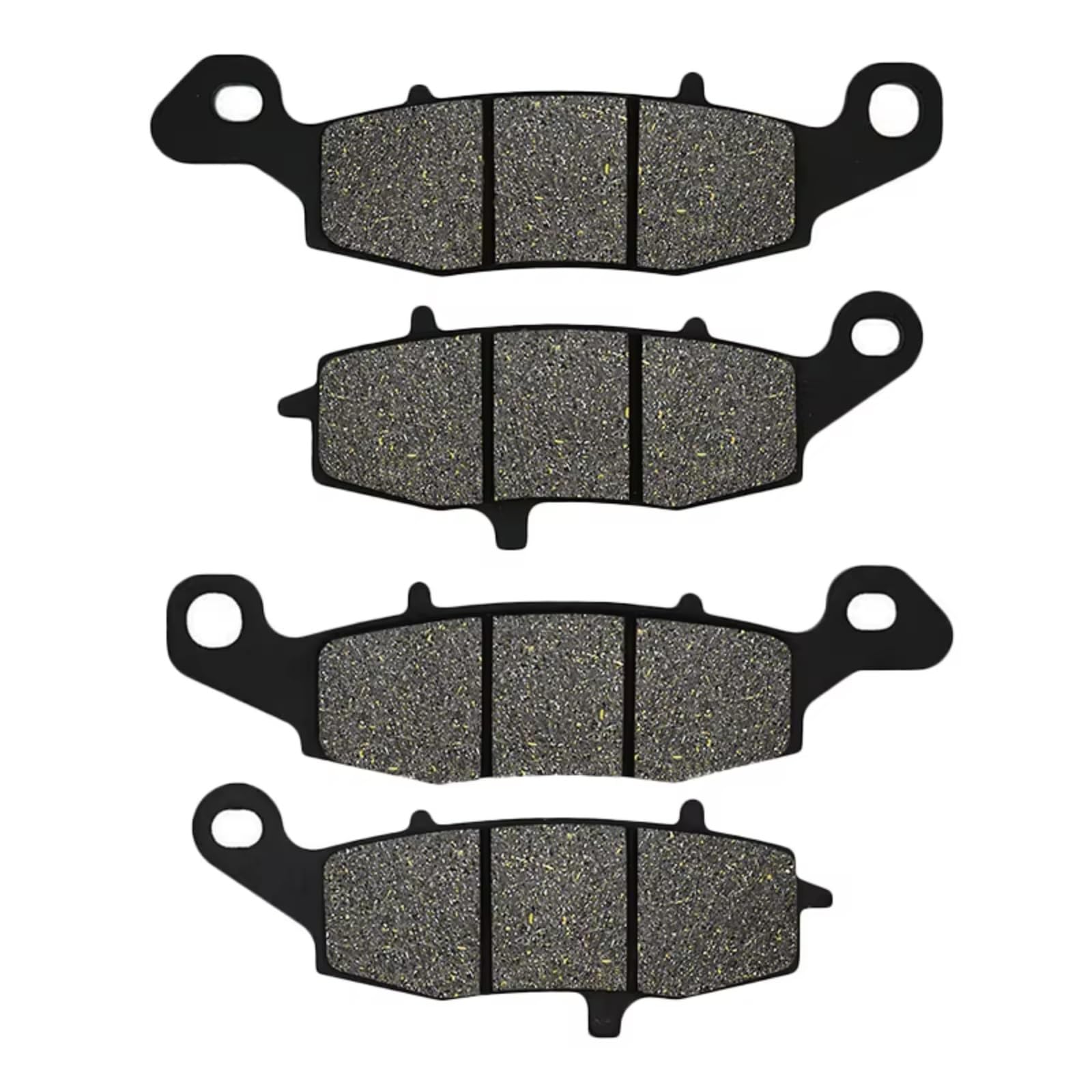 CFDEKOIB Bremsbeläge Kit Für ZR750 H (ZR7-S) 2001 2002 2003 2004 2005 Für VN1600 Nomad 2005 2006 2007 2008 Motorradzubehör Vorne Hinten Bremsbeläge(Front Set) von CFDEKOIB