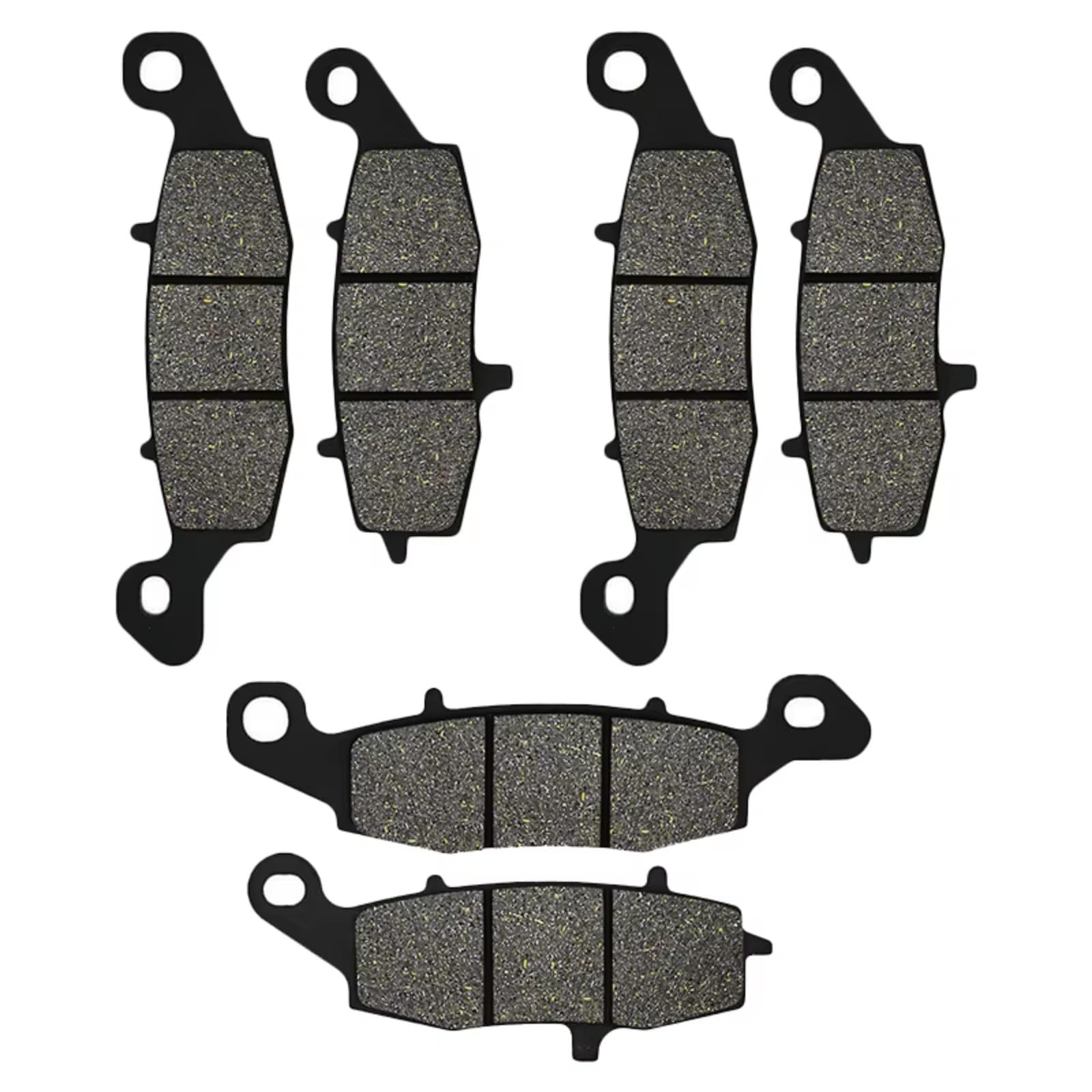 CFDEKOIB Bremsbeläge Kit Für ZR750 H (ZR7-S) 2001 2002 2003 2004 2005 Für VN1600 Nomad 2005 2006 2007 2008 Motorradzubehör Vorne Hinten Bremsbeläge(Front and Rear) von CFDEKOIB