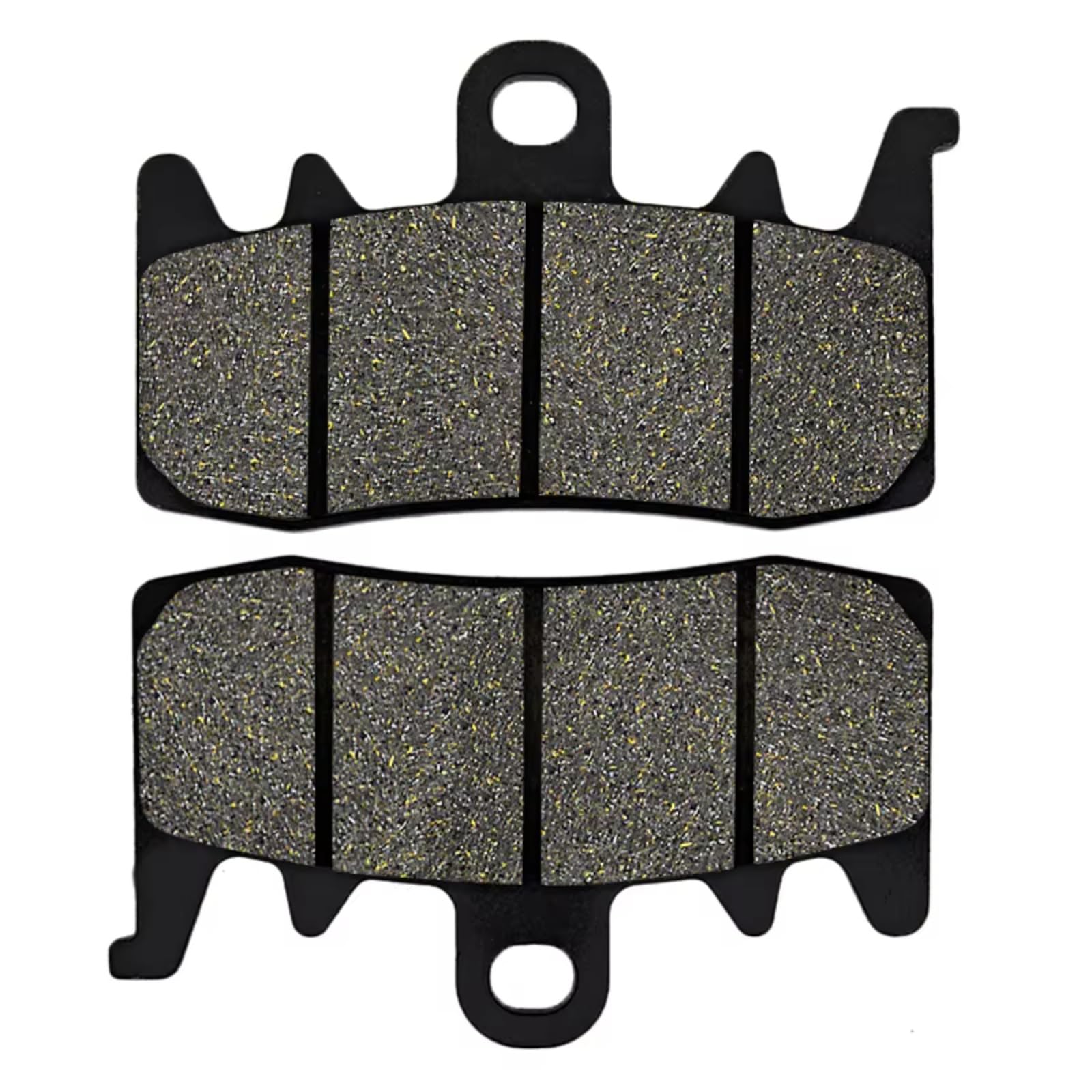 CFDEKOIB Bremsbeläge Kit Kompatibel Mit Aprilia Für Caponord 1200 (Gussräder) 2013 2014 2015 2016 Motorrad-Parkbremsbeläge Motorrad-Vorderbremsbeläge von CFDEKOIB