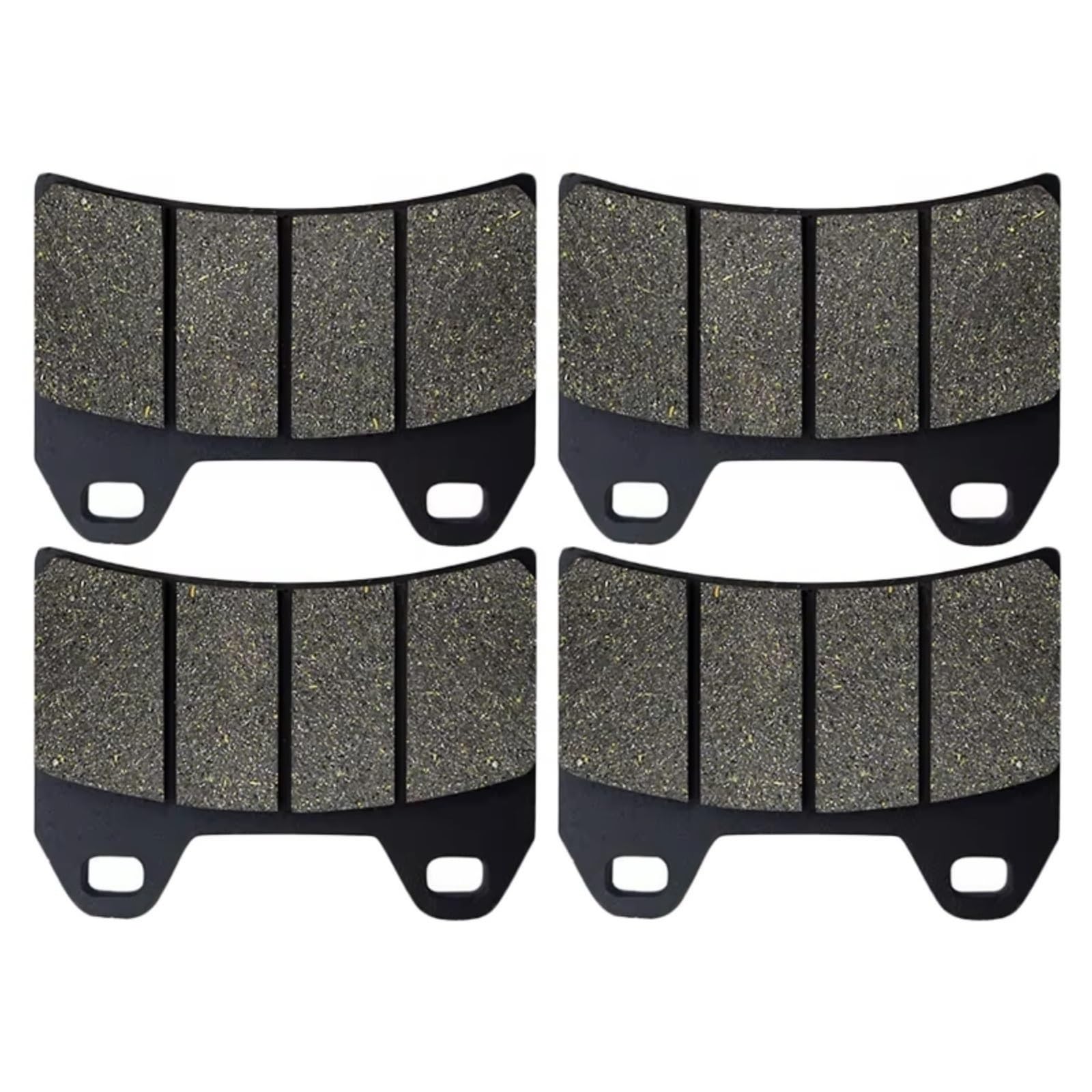 CFDEKOIB Bremsbeläge Kit Kompatibel Mit Ducati Für Multistrada 1200 S Für Touring Edition 2010 2011 2012 2013 2014 Motorradzubehör, Bremsbeläge Vorne Und Hinten(2 Pairs Front) von CFDEKOIB