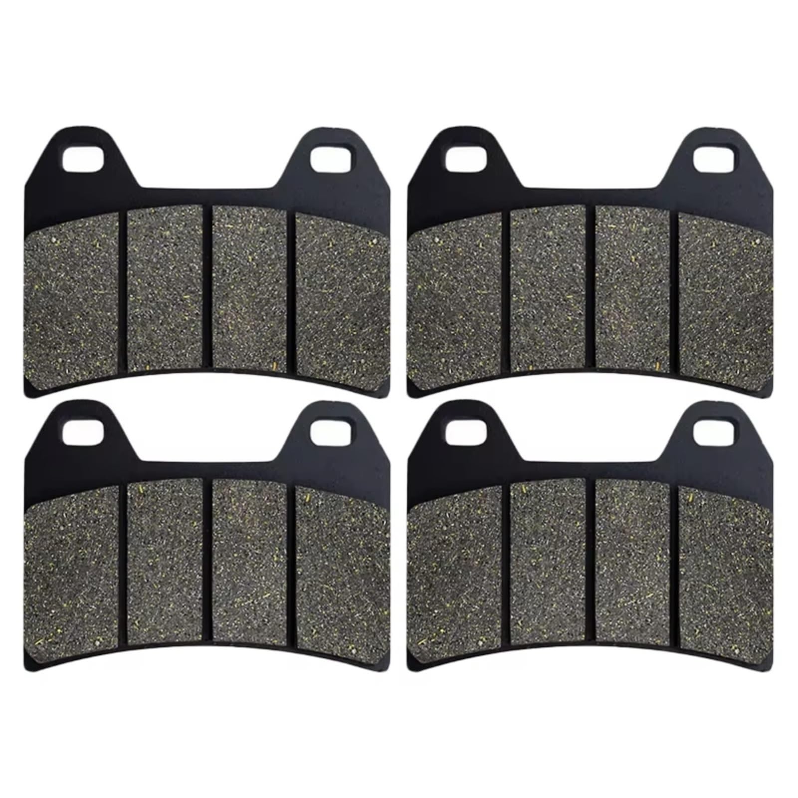 CFDEKOIB Bremsbeläge Kit Kompatibel Mit Ducati Für Multristrada 1100/1100S 1078cc 2007 2008 2009 Motorrad Vorne Und Hinten Bremsbeläge Scheiben(2 Pairs Front) von CFDEKOIB