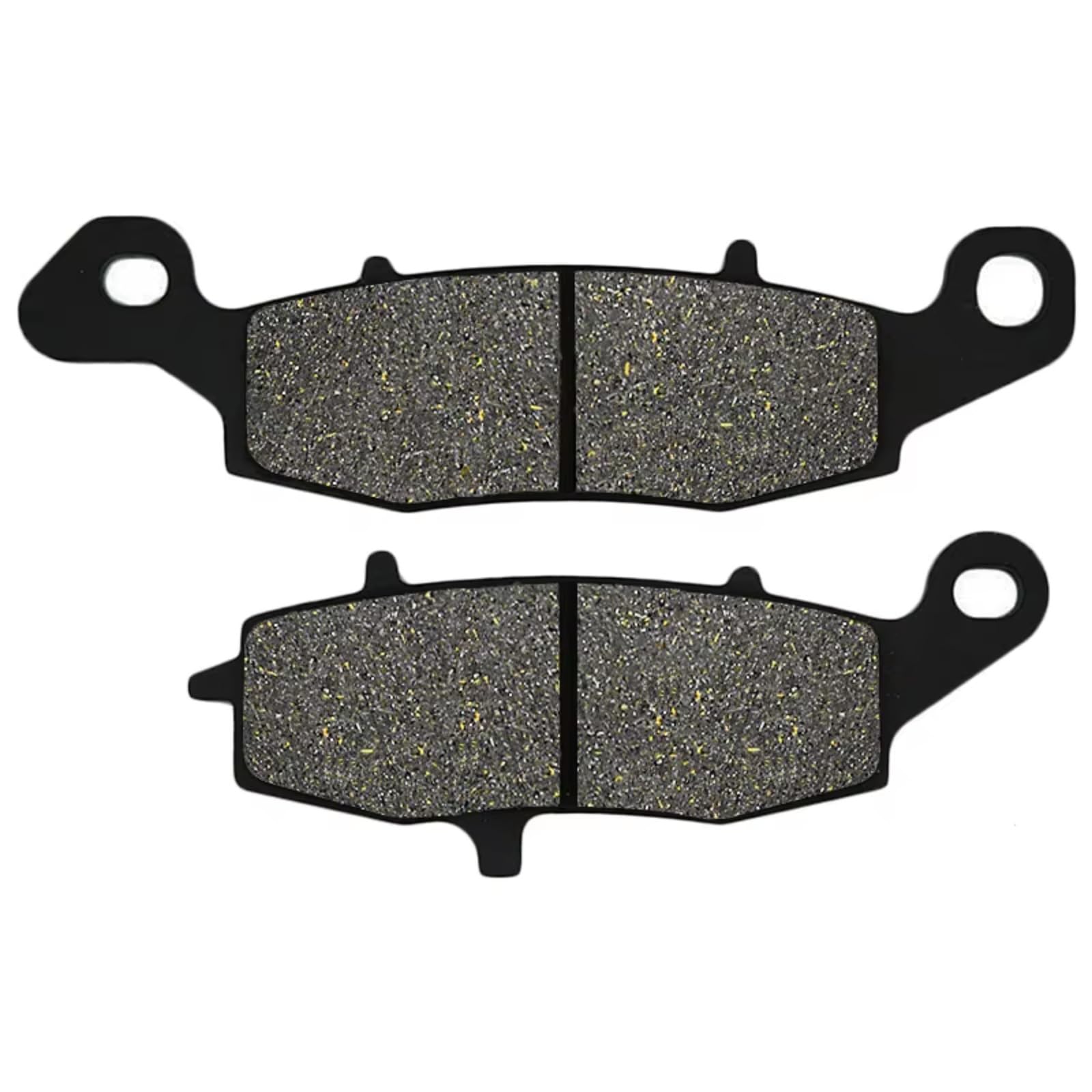 CFDEKOIB Bremsbeläge Kit Kompatibel Mit Für ER650 Für ER6N 2006 2007 2008 2009 2010 2011 2012 2013 2014 2015 2016 Motorrad Vorne Hinten Bremsbeläge(1 Pair Front Right) von CFDEKOIB