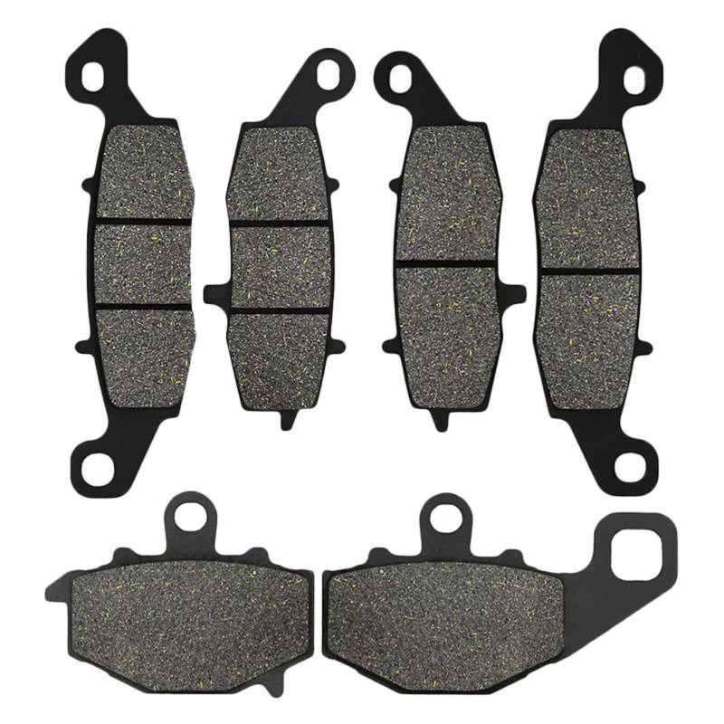 CFDEKOIB Bremsbeläge Kit Kompatibel Mit Für ER650 Für ER6N 2006 2007 2008 2009 2010 2011 2012 2013 2014 2015 2016 Motorrad Vorne Hinten Bremsbeläge(Front and Rear) von CFDEKOIB