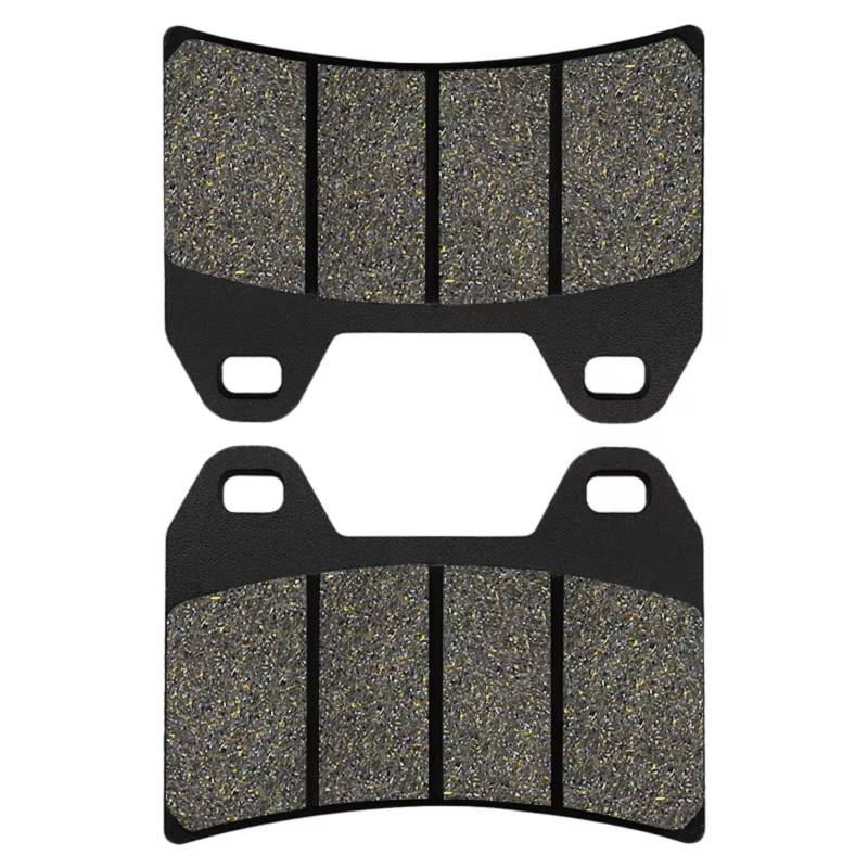 CFDEKOIB Bremsbeläge Kit Kompatibel Mit Moto Für Guzzi 750 Für V7 Stone/Special 2012 2013 2014 Motorrad-Bremsbeläge Hinten Scheiben Motorradzubehör von CFDEKOIB