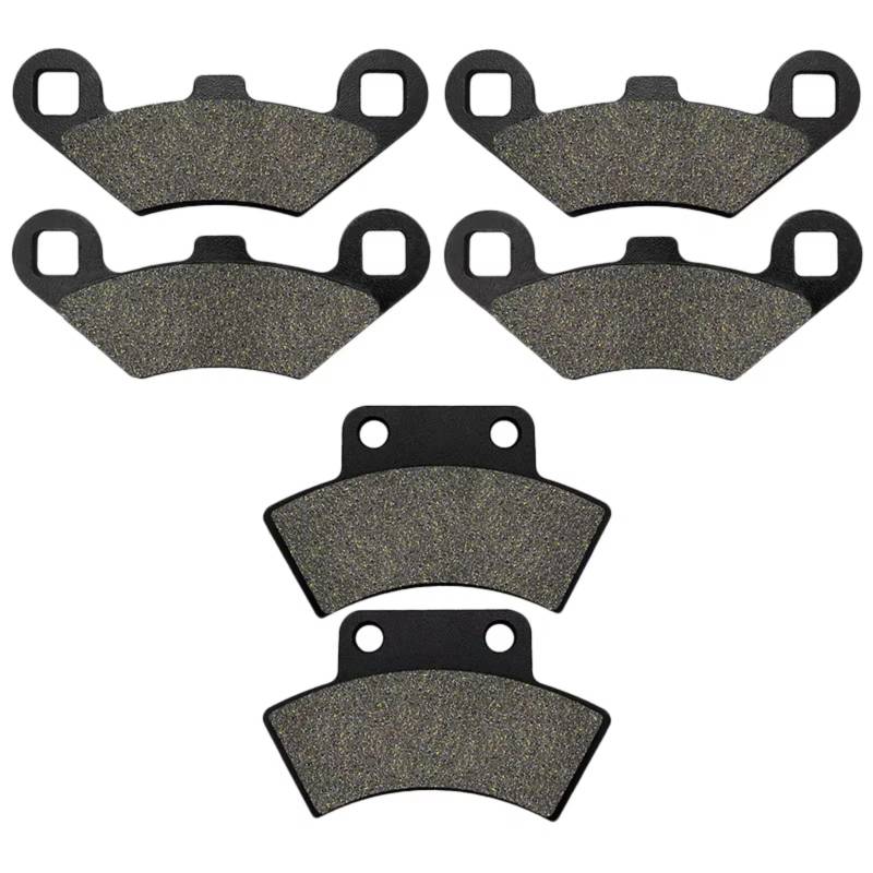 CFDEKOIB Bremsbeläge Kit Kompatibel Mit Polaris Für 400 Für Sportsman L 4x4 1994 1995 1996 1997 Motorradzubehör Vorne Hinten Bremsbeläge Motorradbremsbelag von CFDEKOIB