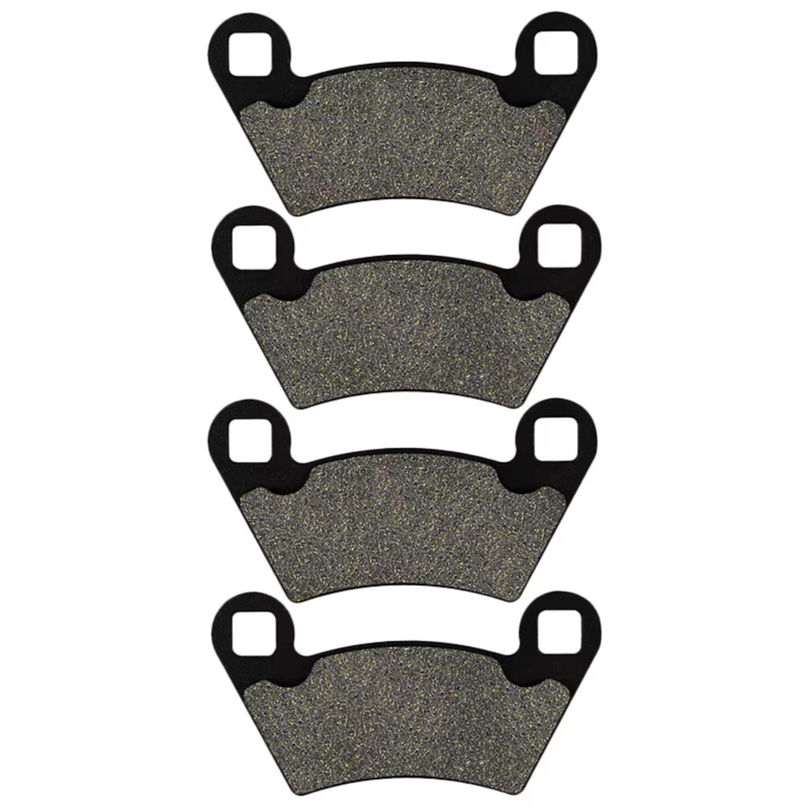 CFDEKOIB Bremsbeläge Kit Kompatibel Mit Polaris Für Ranger 500 EFI 4x4 HO 2009 2010 2011 Motorrad-Bremsbeläge, Motorrad-Bremsbeläge Vorne Oder Hinten(2 Pairs Rear) von CFDEKOIB