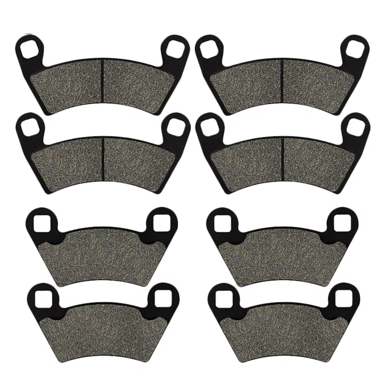 CFDEKOIB Bremsbeläge Kit Kompatibel Mit Polaris Für Ranger 500 EFI 4x4 HO 2009 2010 2011 Motorrad-Bremsbeläge, Motorrad-Bremsbeläge Vorne Oder Hinten(Front and Rear) von CFDEKOIB