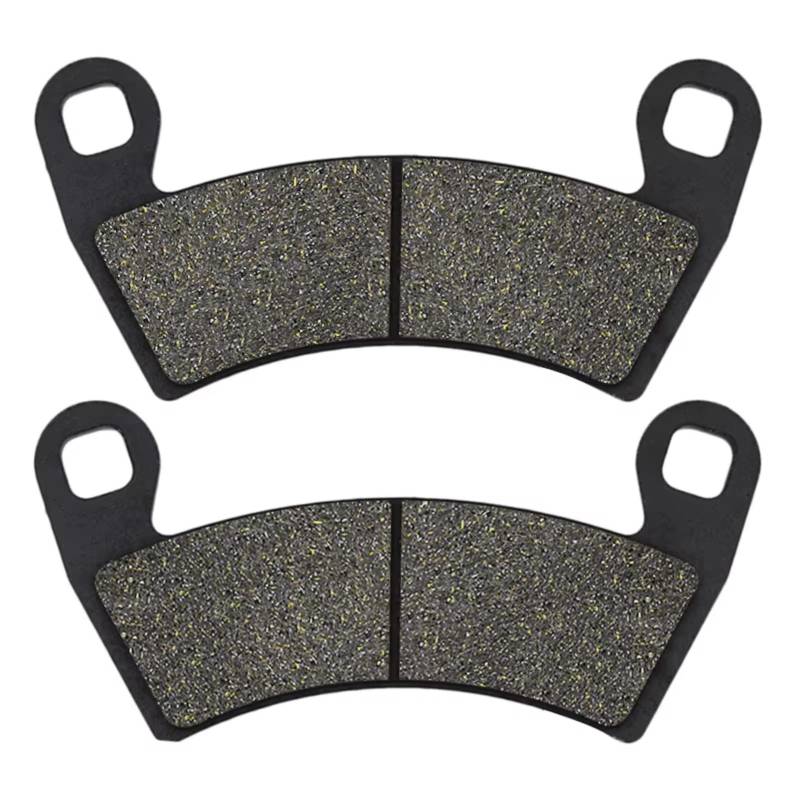 CFDEKOIB Bremsbeläge Kit Kompatibel Mit Polaris Für Ranger Crew 900 2010 2011 2012 2013 2014 2015 Motorradbremsbeläge Motorrad Vorne Hinten Bremsbeläge(1 Pair) von CFDEKOIB