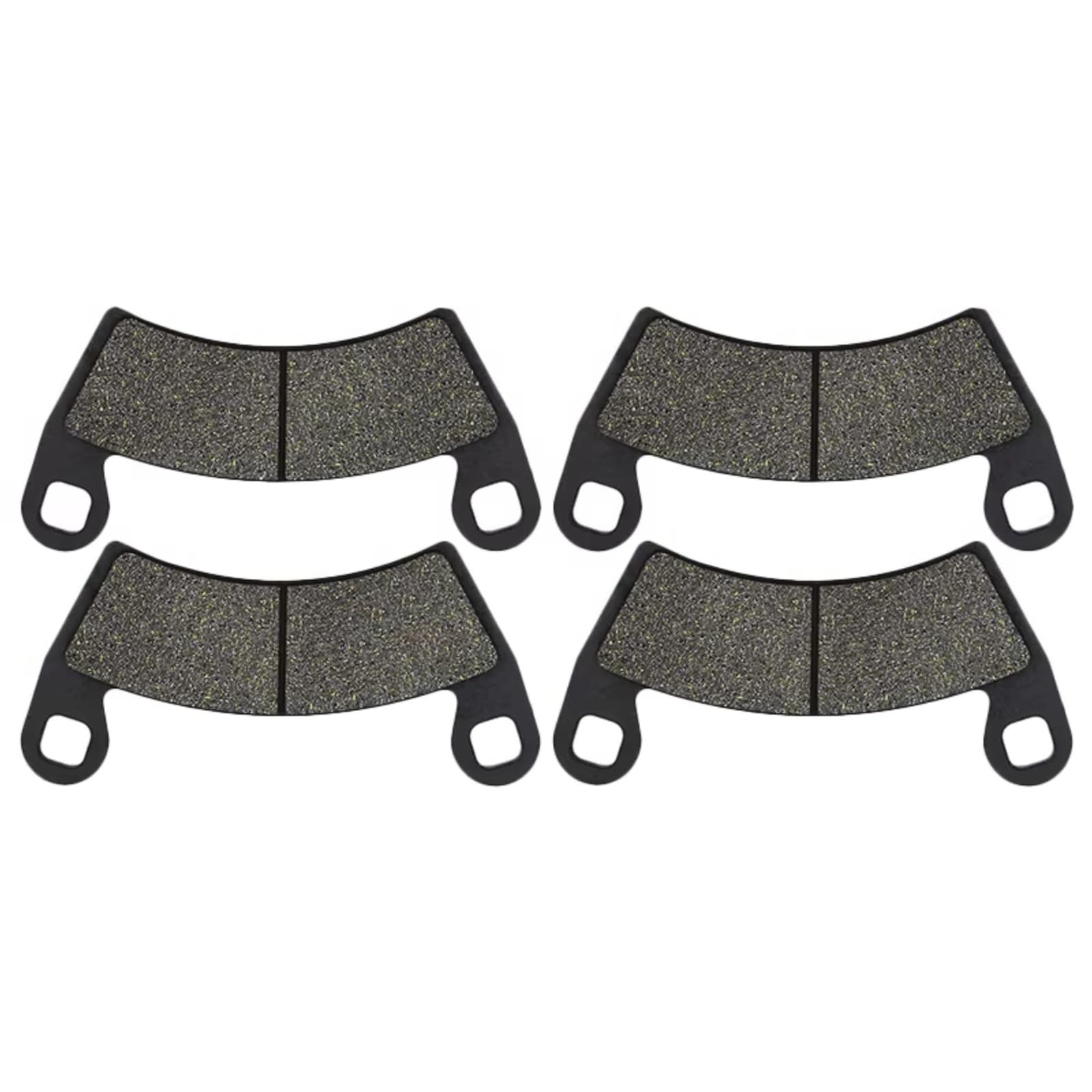 CFDEKOIB Bremsbeläge Kit Kompatibel Mit Polaris Für Ranger Crew 900 2010 2011 2012 2013 2014 2015 Motorradbremsbeläge Motorrad Vorne Hinten Bremsbeläge(2 Pair) von CFDEKOIB