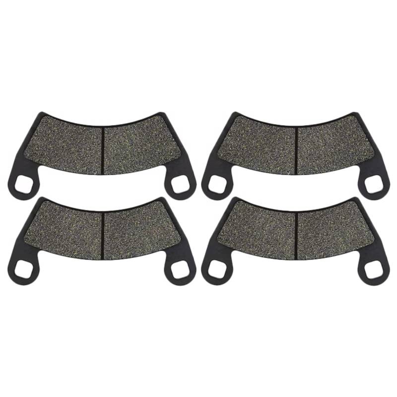 CFDEKOIB Bremsbeläge Kit Kompatibel Mit Polaris Für Ranger Crew 900 2010 2011 2012 2013 2014 2015 Motorradbremsbeläge Motorrad Vorne Hinten Bremsbeläge(2 Pair) von CFDEKOIB