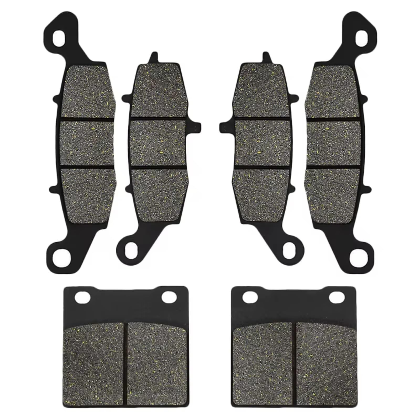 CFDEKOIB Bremsbeläge Kit Kompatibel Mit Suzuki Für GSF600S Für Bandit 2000 2001 2002 2003 Motorradzubehör Motorrad Vorne Hinten Bremsbeläge(Front and Rear) von CFDEKOIB