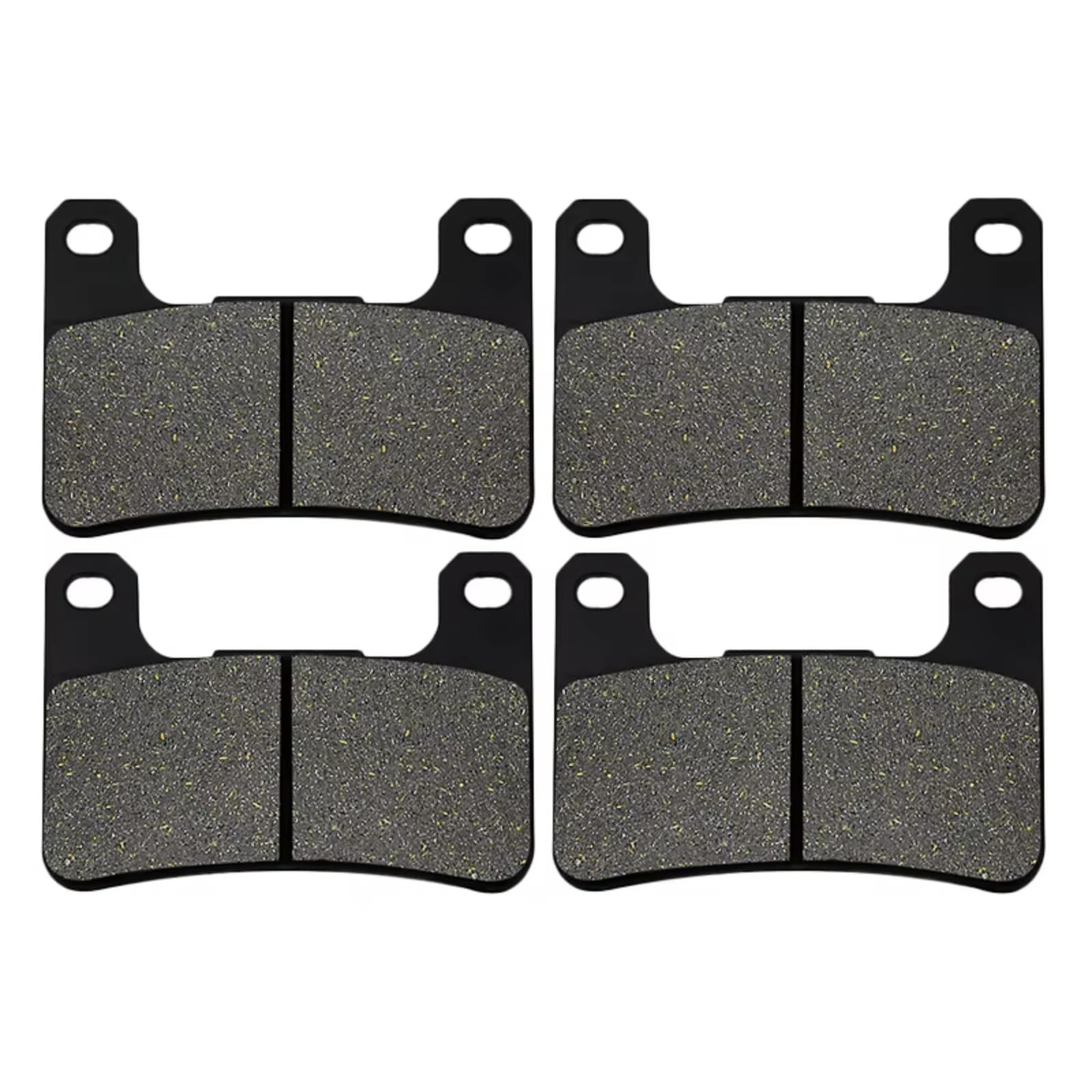 CFDEKOIB Bremsbeläge Kit Kompatibel Mit Suzuki Für GSX1300R Für Hayabusa 2008 2009 2010 2011 2012 Motorrad-Bremsbeläge Vorne Oder Hinten Motorradzubehör(2 Pairs Front) von CFDEKOIB