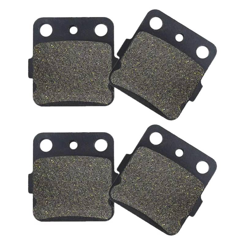 CFDEKOIB Bremsbeläge Kit Kompatibel Mit Suzuki Für LTZ 400 Für K3-K9/L0/L1-L3 2003 2004 2005 2006 2007 2008 2009 2010 2011 2012 2013 2014 2015 Motorradbremsbeläge Vorne Oder Hinten von CFDEKOIB
