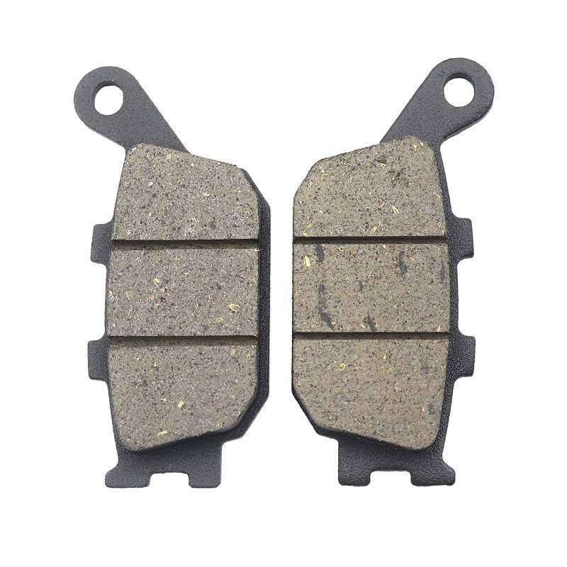 CFDEKOIB Bremsbeläge Kit Kompatibel Mit Yamaha Für FZ6 S2 V/X/Y 2007–2009 Für YZF Für R6 T/V/W/X/Y/Z 2005–2013 Motorradzubehör Motorrad-Scheibenbremsbeläge Hinten von CFDEKOIB