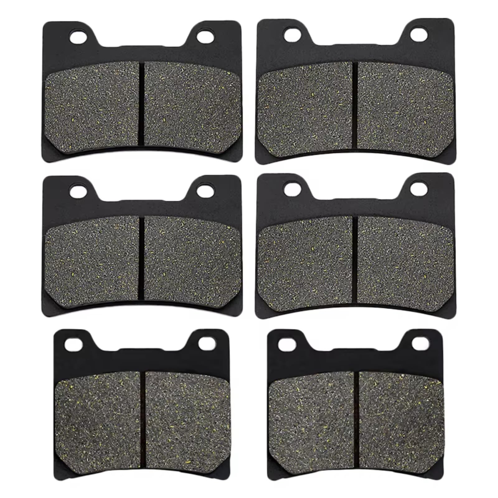 CFDEKOIB Bremsbeläge Kit Kompatibel Mit Yamaha Für FZR1000 Für Genesis T/U/W/A/B 1987 1988 1989 1990 1991 Motorrad Vorne Und Hinten Bremsbeläge Scheiben(Front and Rear) von CFDEKOIB