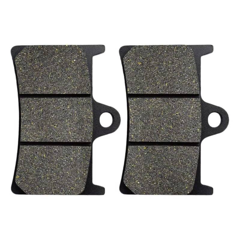 CFDEKOIB Bremsbeläge Kit Kompatibel Mit Yamaha Für XT1200ZE Für Super Für Tenere (ABS/UBS-Bremssystem) 2014 2015 2016 2017 2018 Motorrad-Bremsbeläge Vorne Und Hinten von CFDEKOIB