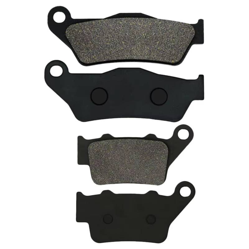 CFDEKOIB Bremsbeläge Kit Kompatibel Mit Yamaha Für XT660Z Für Tenere 2008 2009 2010 2011 2012 2013 2014 2015 2016 Motorrad Vorne Und Hinten Bremsbeläge Scheiben(2 Pairs) von CFDEKOIB
