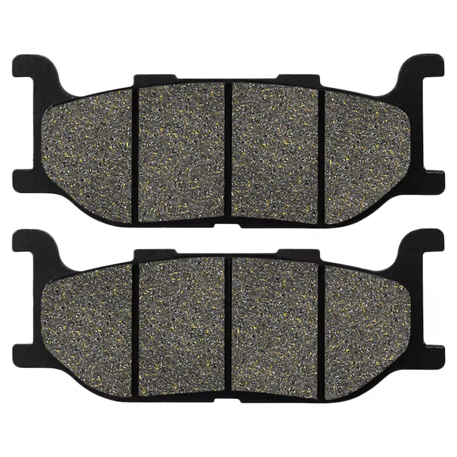 CFDEKOIB Bremsbeläge Kit Kompatibel Mit Yamaha Für XVZ1300 TF Für Venture Star 1999 2000 2001 Motorradbremsbeläge Motorradteile Bremsbeläge Vorne Oder Hinten(1 Pair Front) von CFDEKOIB