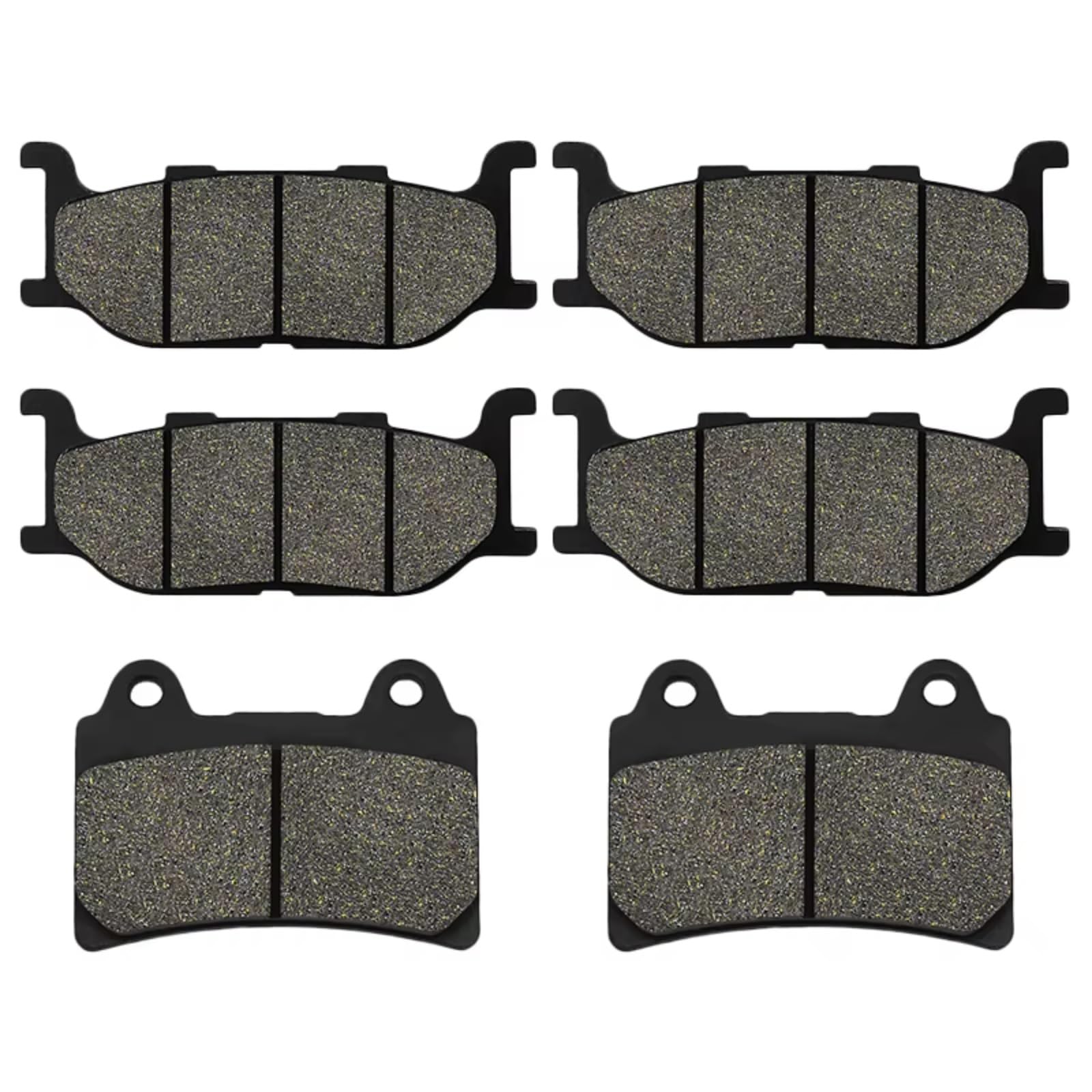 CFDEKOIB Bremsbeläge Kit Kompatibel Mit Yamaha Für XVZ1300 TF Für Venture Star 1999 2000 2001 Motorradbremsbeläge Motorradteile Bremsbeläge Vorne Oder Hinten(Front and Rear) von CFDEKOIB