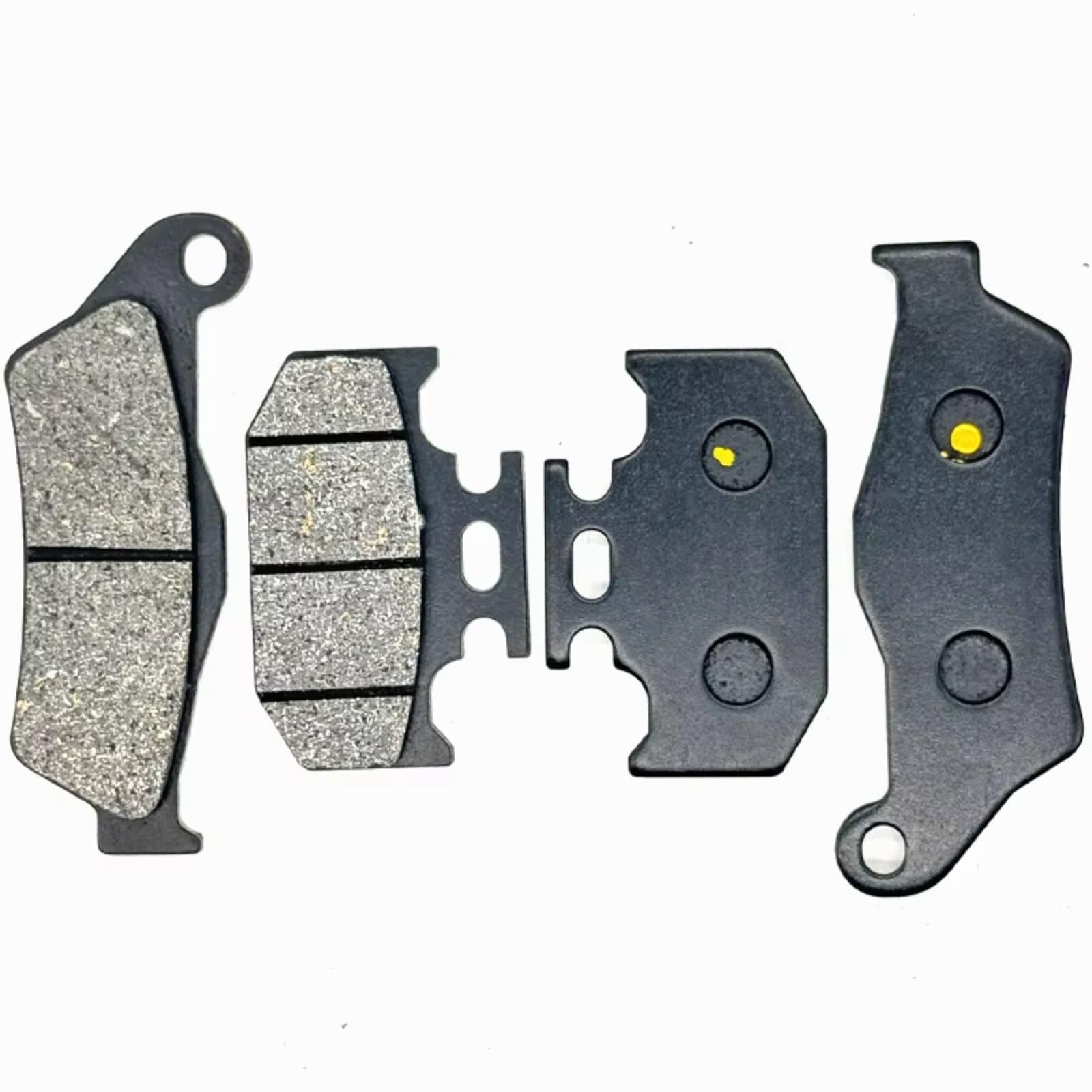 CFDEKOIB Bremsbeläge Kit Kompatibel Mit Yamaha Für YZFR15 Für YZFR15 ABS 2022 2023 Für YZFR125 ABS 2023 Für YZFR125-A 2023 Motorradteile Vorne Hinten Bremsbeläge(Front and Rear) von CFDEKOIB