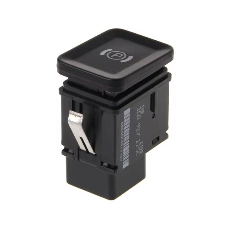 CFDEKOIB Feststellbremsschalter Kompatibel Mit VW Für Passat Für CC 2008 2009 2010 2011 Elektronischer Bremsknopf Handbremse Parkschalter Autozubehör OE:3C0 927 225C von CFDEKOIB