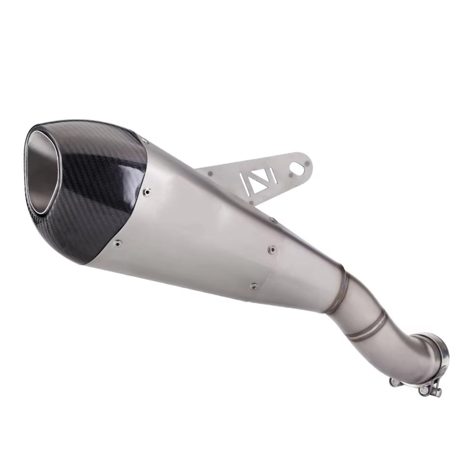 CFDEKOIB Motorrad Mittelrohr Kompatibel Mit Für Z900, Motorradauspuff, Modifizierter Schalldämpfer, Carbon-Endrohr Für Den Anschluss des Auspuffkrümmers CFDEKOIB Motorrad Mittelrohr Kompatibel Mit Für Z900, Motorradauspuff, Modifizierter Schalldämpfer, Carbon-Endrohr Für Den Anschluss des Auspuffkrümmers von CFDEKOIB