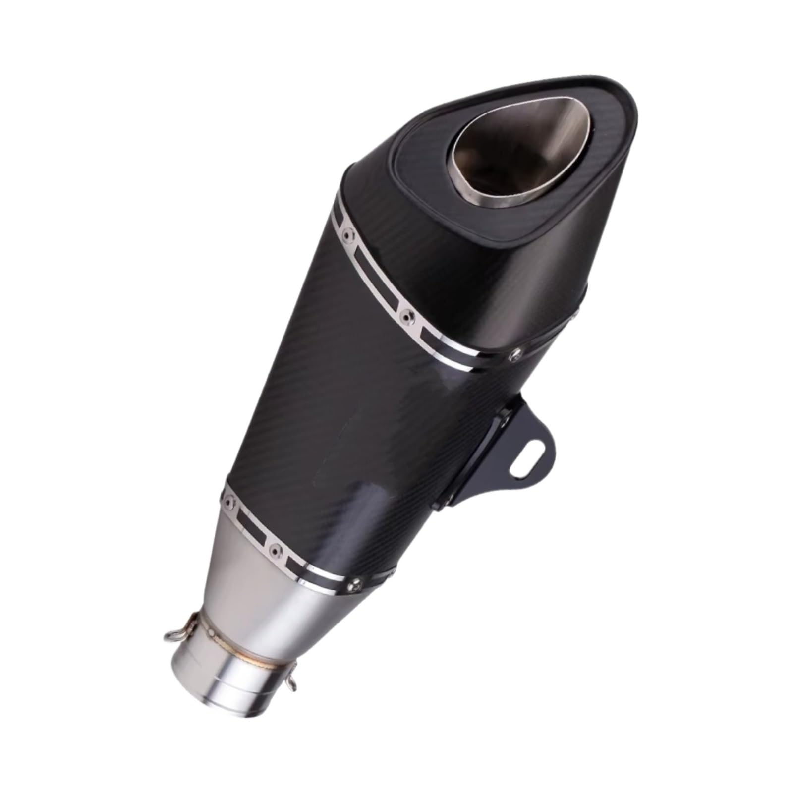 CFDEKOIB Motorrad Mittelrohr Kompatibel Mit Für ZX6R Motorradzubehör Motorradauspuff Carbonfaser-Schalldämpfer-Endrohr CFDEKOIB Motorrad Mittelrohr Kompatibel Mit Für ZX6R Motorradzubehör Motorradauspuff Carbonfaser-Schalldämpfer-Endrohr von CFDEKOIB